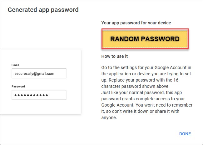 App Specific Passwords