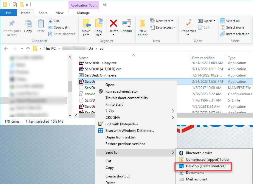 thin client setup