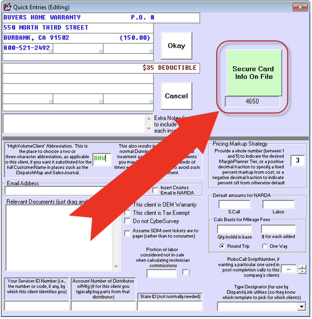 Virtual terminal interface