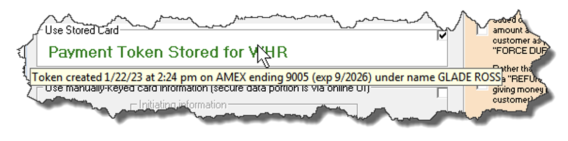 Virtual terminal interface